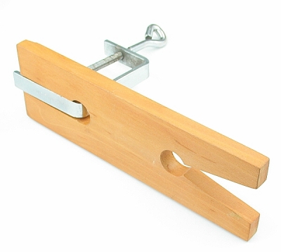 Bench pin wooden with v slot & clamp 1