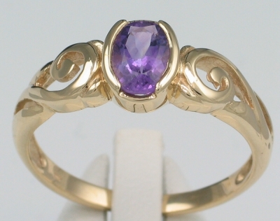 Amethyst 9ct Ring M90356 SOLD 1