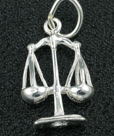 STG Sterling Silver Charm Zodiac - Libra 1