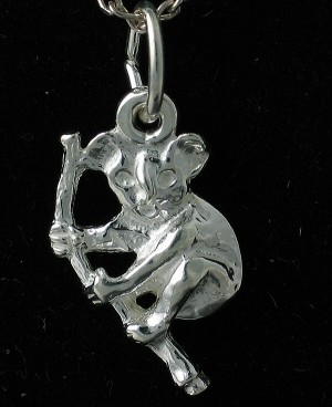 STG (Sterling Silver) Australiana Charm - Koala 1